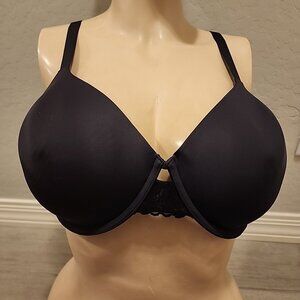Maidenform Bra 38D Black Underwire Lined DM7549